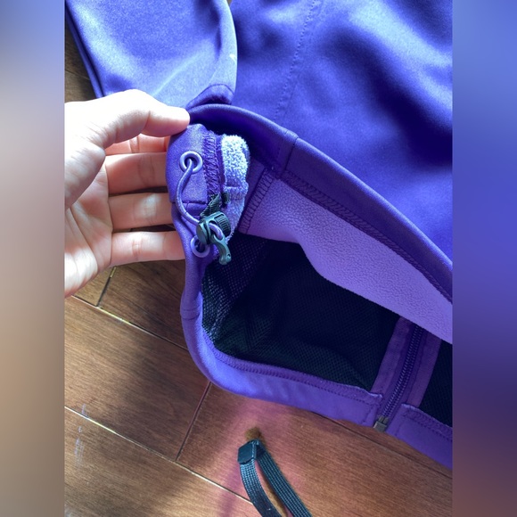 O’Neill Women’s Jacket Size S Soft Shell Fleece Lined Hooded Purple Full Zip - Picture 5 of 14